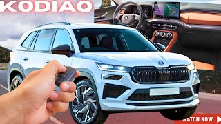 FIRST LOOK Skoda Kodiaq 2024 New Model  Interior amp Exterior Details [upl. by Nnodnarb795]