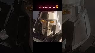 D16 BETRAY ORION PAX 😢 megatron optimusprime orionpax transformers transformersone [upl. by Aenert812]