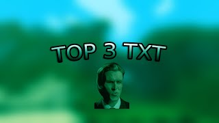 TOP 3 TXT DO PVP 11711182  ANARCHIAGG  WATERMC  MINESTAR [upl. by Harve]