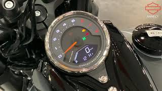 Changement dheure sur une HarleyDavidson à compteur analogique [upl. by Gavan]