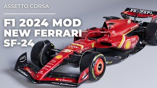 Assetto Corsa RTT F1 2024 Ferrari SF24 Mod [upl. by Nerreg]