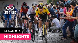 Giro dItalia 2023  Stage 15  Highlights🎥 [upl. by Wilkinson]