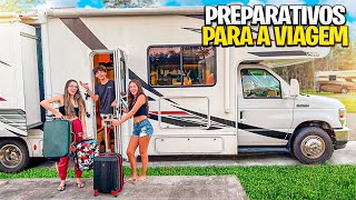 VAMOS VIAJAR PREPARATIVOS PARA NOSSA VIAGEM DE MOTORHOME [upl. by Aneerhs97]