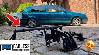 Fabless Manufacturing Parts For The MK3 Golf Savoy  VR5 Swap Kit [upl. by Terrel]