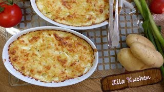 Bestes Kartoffel Gratin Rezept einfach amp schnell  Kartoffel Auflauf vegetarisch  Gratin Dauphinois [upl. by Woolson]