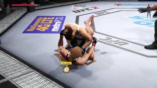 Shevchenko vs Carmouche My Femme Fatal Event UFC 2 Ryona Edition [upl. by Nabru]