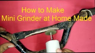 How to Make Grinder Machine at Home MadeDIY [upl. by Ylreveb]