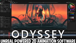 Odyssey  New 2D Animation Software Built ON Unreal Engine [upl. by Durand]