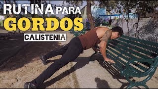 Rutina de Calistenia para Gordos Baja de Peso y Fortalécete sin Ir al Gym  Vlog 69 [upl. by Daron115]