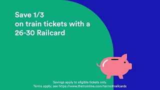 Digital 2630 Railcard from Trainline [upl. by Crystal]