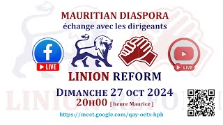 Mauritian Diaspora amp LINION REFORM [upl. by Kalin]