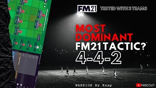 Best Football Manager Tactic  Most DOMINATING FM21 Tactic by Knap [upl. by Caravette]