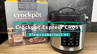 Crockpot Express CR051 Review  Test [upl. by Hatokad590]