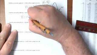 How to use the use the ttable to find area under the Students t distribution [upl. by Niret411]