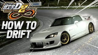 How To Drift In Initial D Arcade Stage 8∞ [upl. by Atalaya]