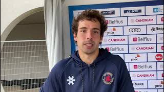 Interview with Florent van Aubel from Dragons Heren 1  Belgium Hockey Finals [upl. by Francis]