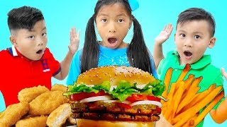 Lunch Song  Toys and Colors Nursery Rhymes amp Kids Songs [upl. by Oicnedif]