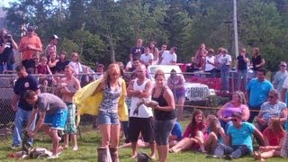 30th Annual Codfish Relay Race in Milbridge Maine [upl. by Yecaw828]