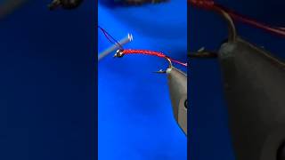 Triple R Bloodworm  Chironomid Larva Fly Pattern Fly Tying Tutorial [upl. by Dayle]