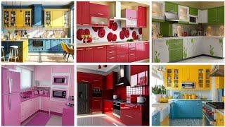 TwoTone Kitchen Cabinet Color Ideas 2025Kitchen DesignKitchen Cabinet DesignSmall Kitchen Design [upl. by Adgam771]