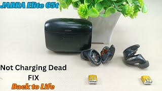 JABRA Elite 65t Completely Dead Fix  How to Teardown amp Replace the battery [upl. by Aratas482]