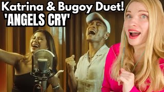 Vocal Coach Reacts Katrina Velarde amp Bugoy Drillon ‘Angels Cry’  Mariah Carey ft Neyo Cover [upl. by Minsat]