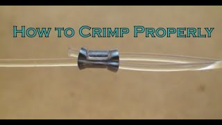 How to Properly Crimp [upl. by Lashoh]