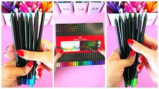 Testando 100 LÁPIS DE COR FaberCastell PARTE 2 [upl. by Enimisaj]