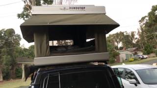 Bundutec Bundutop electric roof top tent [upl. by Atnuahc]