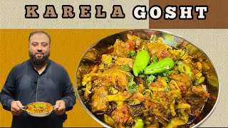 Karela Recipe  Karelay Banane ka Tarika  Kitchen Expert  KXB [upl. by Aihpledalihp]