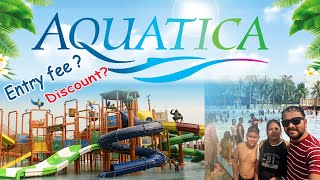 Aquatica waterpark kolkata ticket price  Aquatica complete tour 2024 [upl. by Cordell]