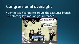 28 Congressional Oversight AP GoPo Redesign [upl. by Atteirneh805]