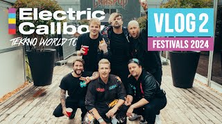 Electric Callboy  Festivals 2024  VLOG 2  GRASPOP  JERA ON AIR  RESURRECTION  EVIL LIVE [upl. by Tterraj]