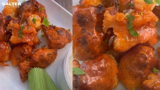 Salter  Meals Made Simple Air Fryer Cauliflower Buffalo Bites  Easy tasty recipes [upl. by Gardel304]