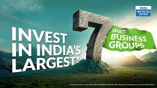 Invest in India’s top 7 business groups  Tata BSE Select Business Groups Index Fund [upl. by Wanonah793]