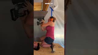 Building A Loft with April Wilkerson using SPAX® Screws  Part 2 Building a Platform [upl. by Aramanta]