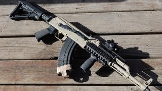 Romanian WASR10 Tactical Custom AK Overview Real Steel [upl. by Hcnarb289]