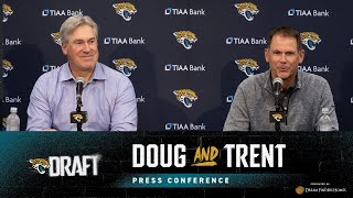 Doug Pederson amp Trent Baalke Press Conference After Day 2 of 2023 NFL Draft  Jacksonville Jaguars [upl. by Ingelbert]