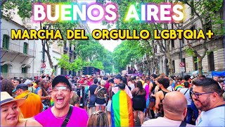 【4K】Marcha del Orgullo LGBTIQ Buenos Aires 2024  Buenos Aires Gay Pride Argentina [upl. by Travis]