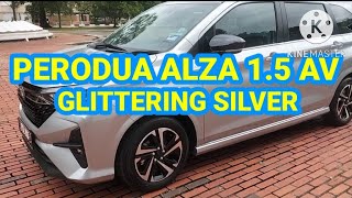 PERODUA ALZA 15 AV GLITTERING SILVER [upl. by Harriott43]