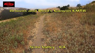 Browns and Devils Canyon EMTB Ride To Simi Valley 805EMTB [upl. by Chrissie]