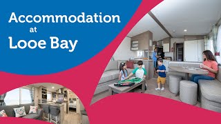 Accommodation at Looe Bay Holiday Park Cornwall [upl. by Bluh]