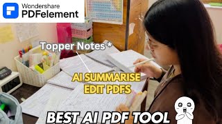 The AI TOOL THAT CHANGED HOW I STUDYas a boards student🤫📖 Notes and revision 💯✅ trending study [upl. by Arza]