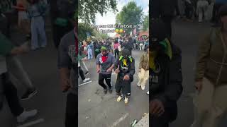 Notting Hill carnival this year with TWOSIE 🇯🇲 skoobnba shorts [upl. by Arivle]