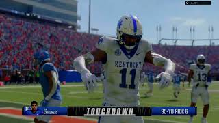 Kentucky Versus Ole Miss  LilBeck7291 Versus BrokenTheGhost ncaa25 ncaafootball ncaa xbox [upl. by Ytissahc847]