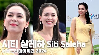 4K 말레이시아 배우 시티 살레하Siti Saleha 포토월 세로 직캠 서울드라마어워즈 2024 240925 [upl. by Nodle]