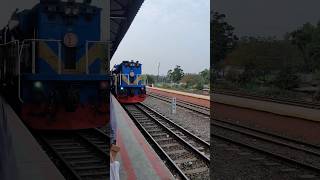 Chitra express entering Tangail railway station towards Dhaka time 1626 bdrail chitraexpress [upl. by Mala696]