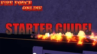 The COMPLETE Fire Force Online Starter Guide  Important Locations Leveling ETC [upl. by Powe316]