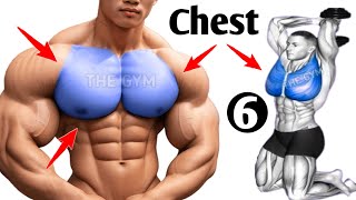 6 Exercises for Big Chest Workout At Gym  THE GYM [upl. by Atiuqat]