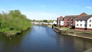 River Avon Evesham Worcestershire [upl. by Eanad]